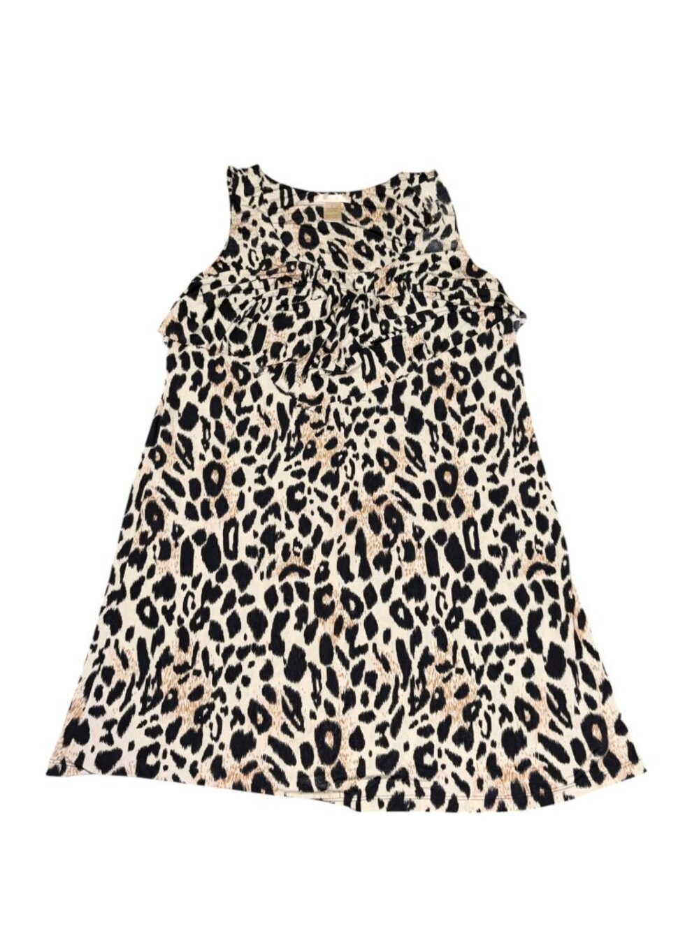 Sweet Juliet Animal Print Large Sleeveless Top